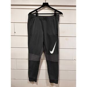 Nike Men's Gray Lounge Sweatpants Cozy Size Large Joggers